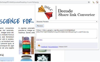 Decode Share Link Convertor