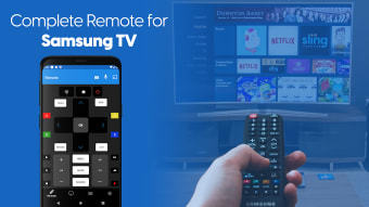 Remote for Samsung TV with Screen Mirroring