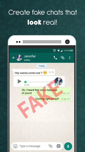 Fake Chat Conversations - WhatsMessage