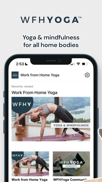 Work from Home Yoga