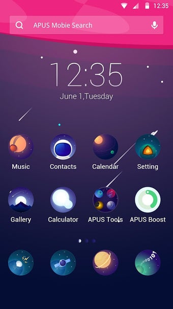 Cosmos theme for APUS