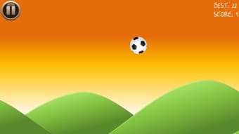 Soccer Ball Finger Juggling - flick the ball