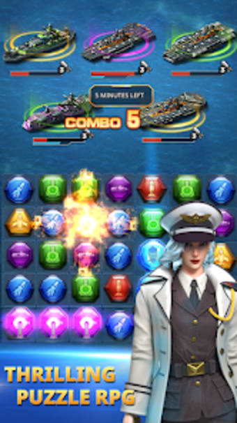 Warship Battle  Puzzles Match