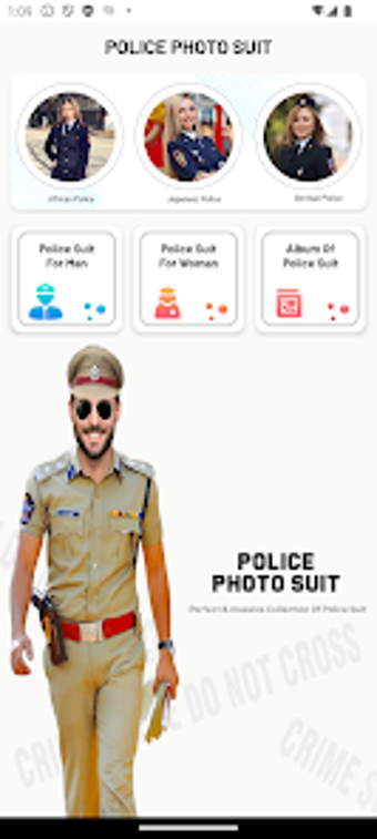 Police Photo Suit