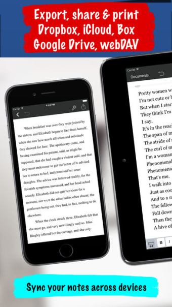 Notes Writer Pro - Sync Share