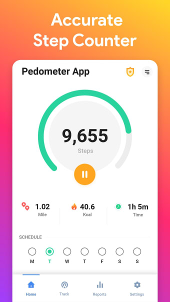 Pedometer Step Counter App
