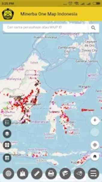 Minerba One Map Indonesia