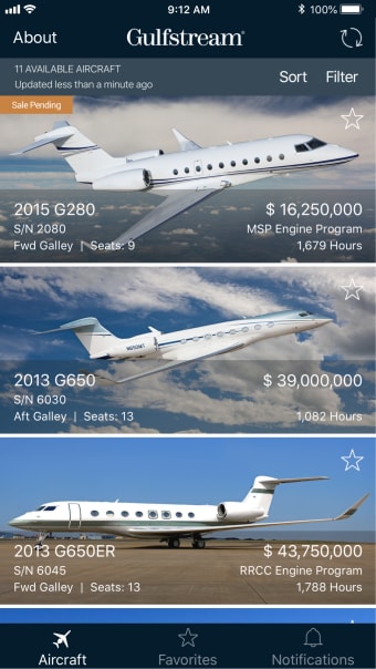 Gulfstream Pre-Owned Aircraft