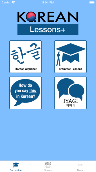 Korean - Lessons