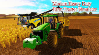 Modern Heavy Duty Tractor Farm