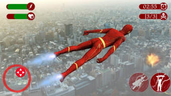Super Speed: Flying Hero Games