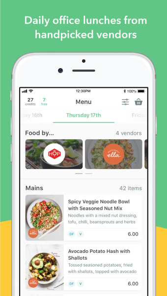 Feedr: Healthy office meals