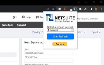 NetSuite Portlet Refresher