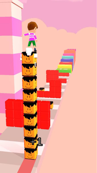 Cube Tower Stack 3D