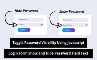 Show and Hide Password