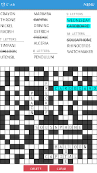 Crossword Fit - Word fit game