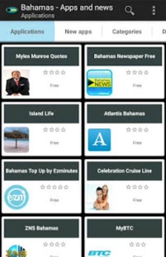 Bahamian apps and games