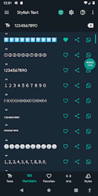 Stylish Text - Fonts Keyboard Stickers  Symbols