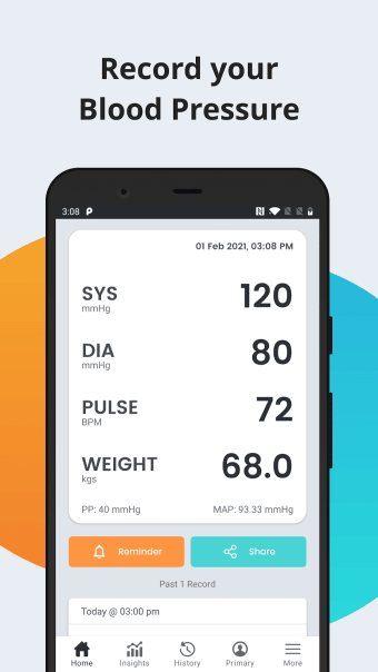 SmartBP - Blood Pressure Diary Log Tracker