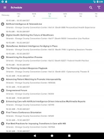 HIMSS Global Events