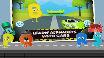 Learn ABC Car Coloring Games
