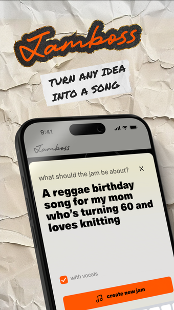 Jamboss - AI music generator