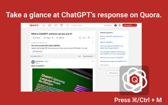 ChatGPT for Quora