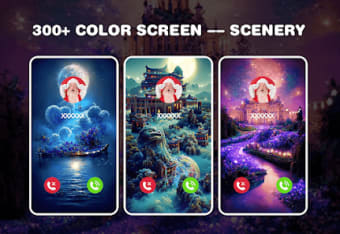 color screen - call flash