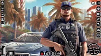 Cop Car Police Thief Games 3D