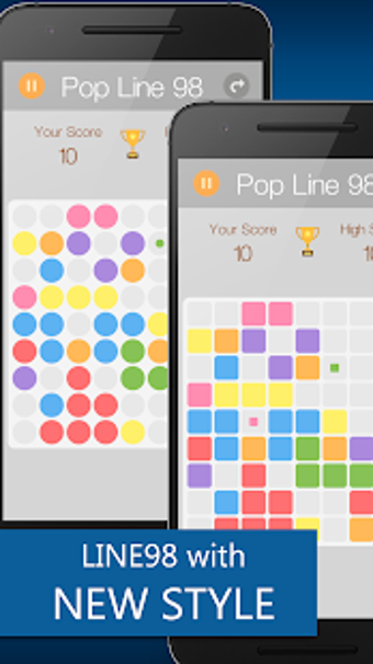 Line 98 classic puzzle game