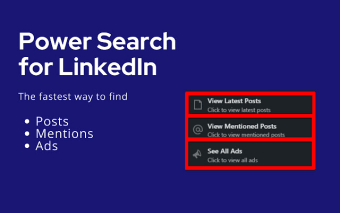 Power Search for LinkedIn