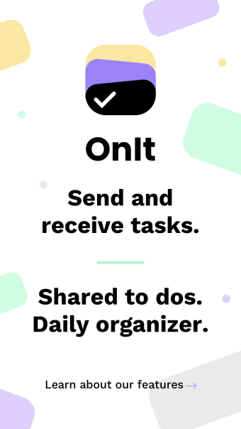 OnIt - to dos and organizer