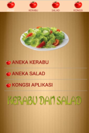 Aneka Kerabu Dan Salad