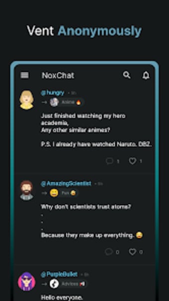 NoxChat - Vent Chat