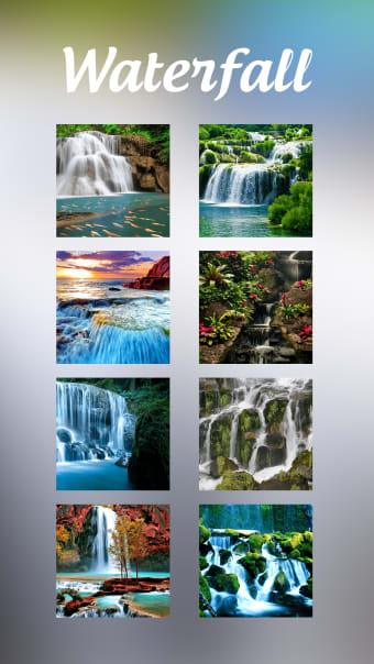 Waterfall Picture Frames - Photo Montage Editor