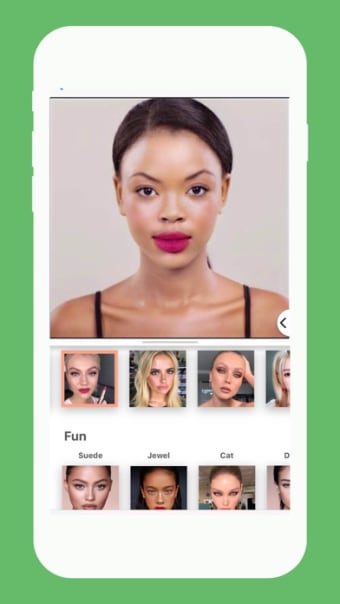 Faceloop cartoon AI face edits