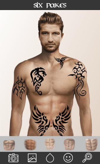 Tattoohunt tattoo on photo design maker
