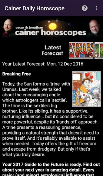 Cainer Daily Horoscopes