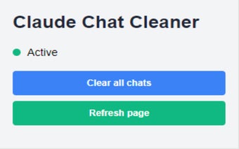 Claude Chat Cleaner