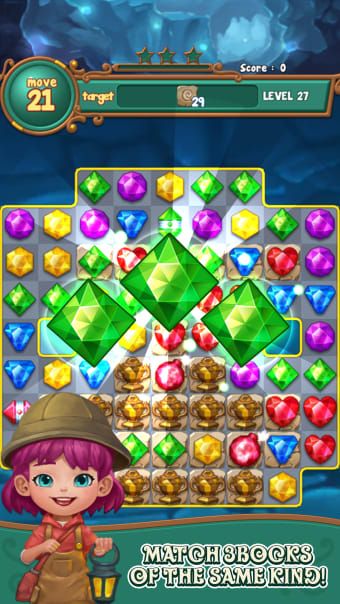 Jewels fantasy : match3 puzzle