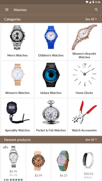 Buy watches - Online shopping price comparison app