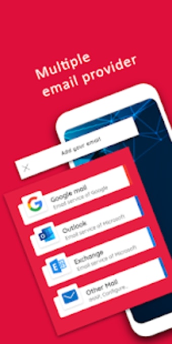 Email app - Easy  Secure for Gmail and any Mail