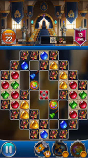 Jewel Royal Castle: Match3 puzzle