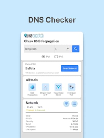 DNS Checker - Network Tools