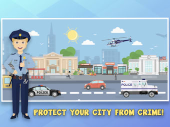 Idle police tycoon game