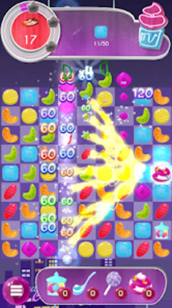 Tasty Candy Cafe: Match 3 Game