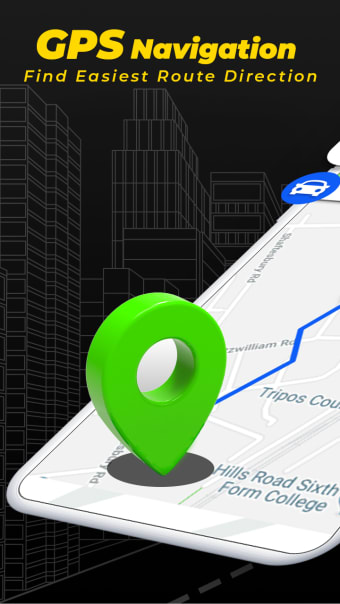GPS Navigation Globe Map 3D