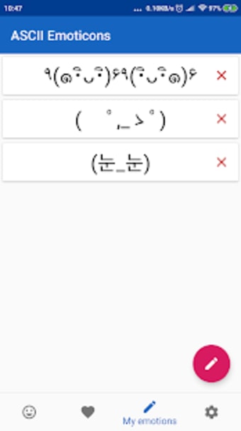 ASCII Emoticons
