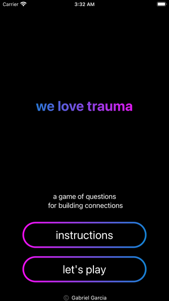 We Love Trauma