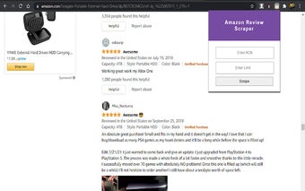 Amazon Review Scraper